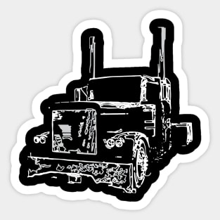 Trucker Driver Gift Truckers And Men Truckers Sticker